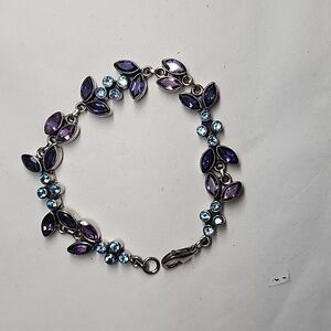 Nicky Butler SS Gemstone Bracelet